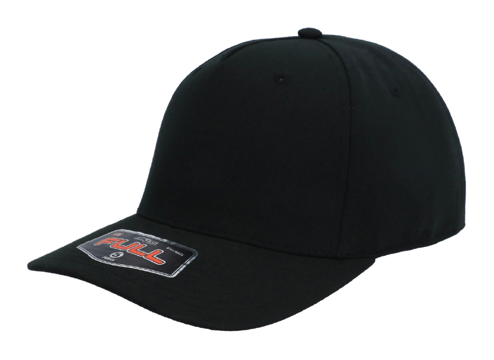 GORRA FULL 100% POLIESTER 5 GAJOS AJUSTE DE HEBILLA METALICA