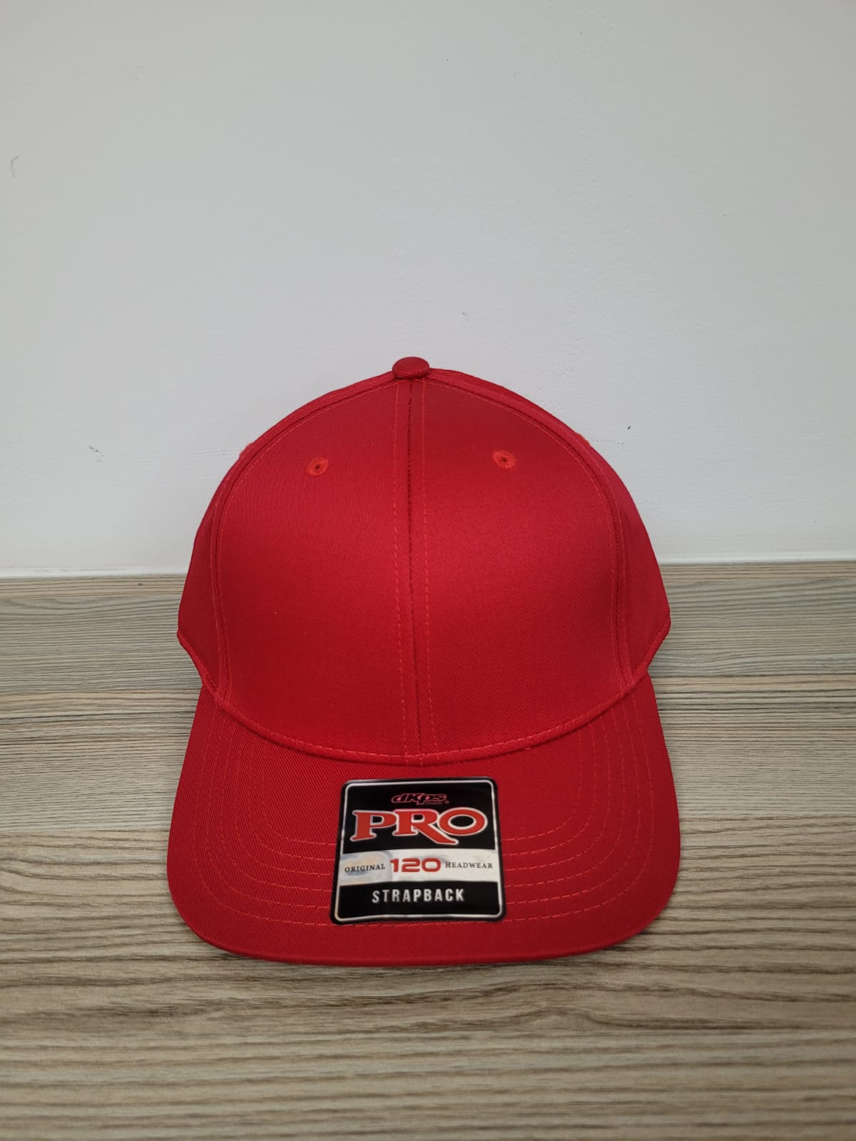GORRA PRO 65% ALGODON 35% POLIESTER AJUSTE DE HEBILLA METALICA