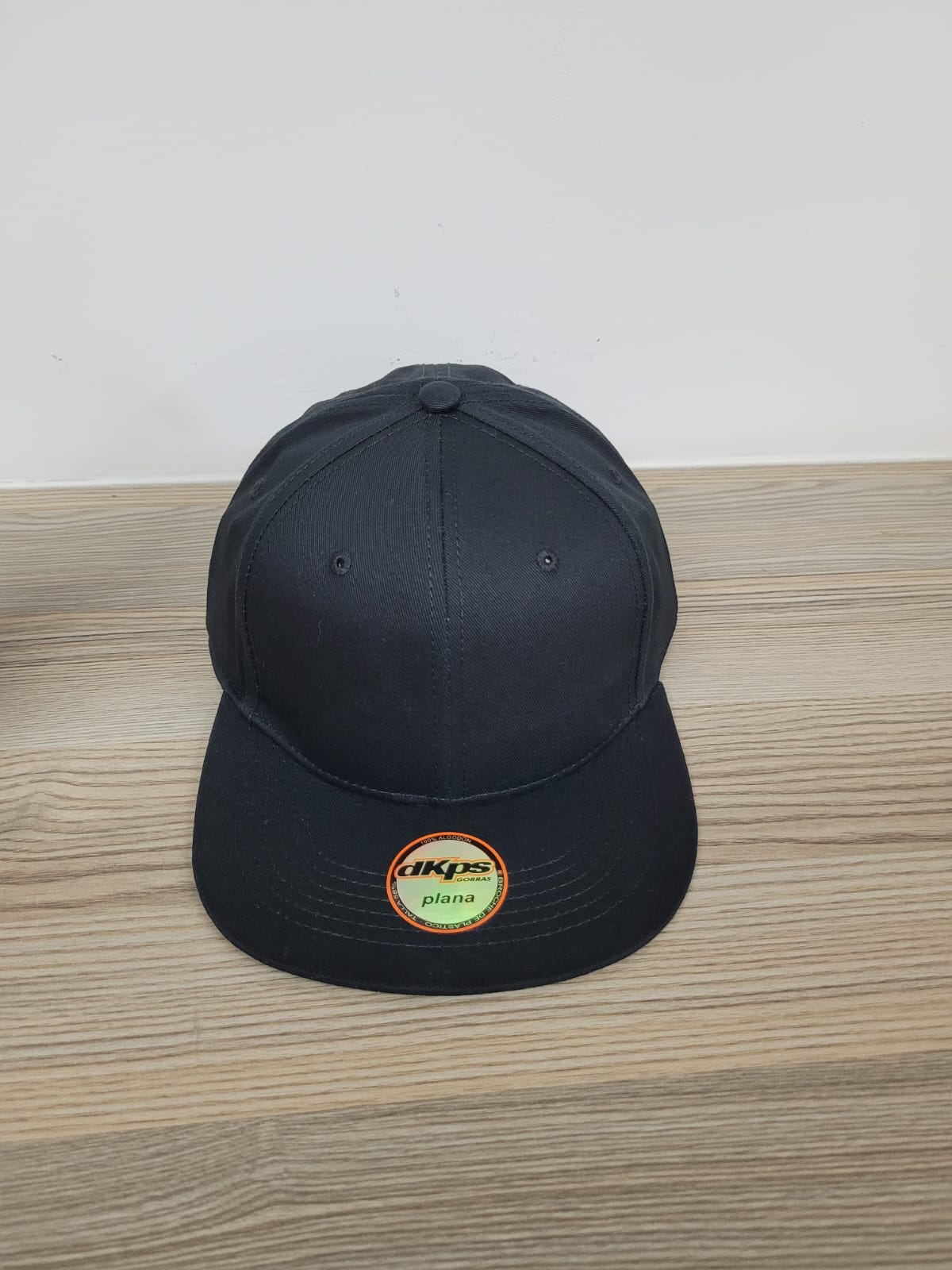 DKPS #270 GORRA PLANA GABARDINA 100% ALG. AJUSTE PLASTICO