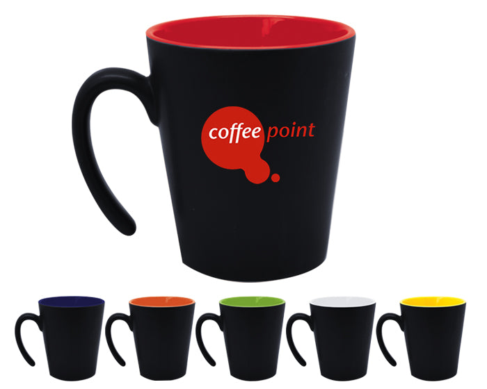 TAZA CONICA MATE 12 OZ MALBEC A2153