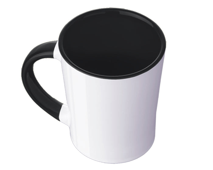 TAZA CONICA BICOLOR 14 OZ BICOLOR ARLES A2154 COBALTO