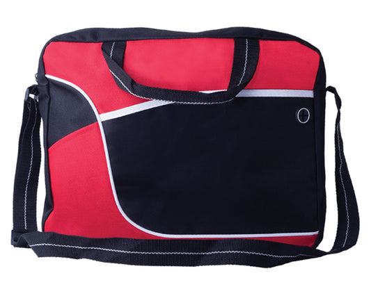 BOLSA TIPO PORTAFOLIO MARLENE A2166-1 ROJOYGRIS