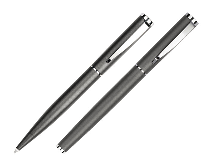 SET DE BOLÍGRAFOS DE METAL HARMONY A2202 HUMO