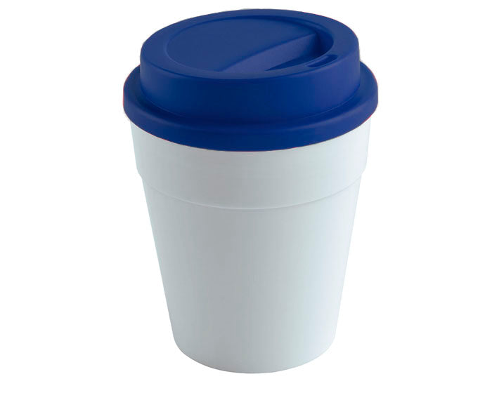 VASO 350 ML. CON TAPA DE PLASTICO LATE A2234