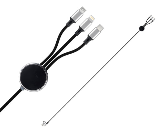 CABLE CONECTOR DE CARGA USB RAYO A2997
