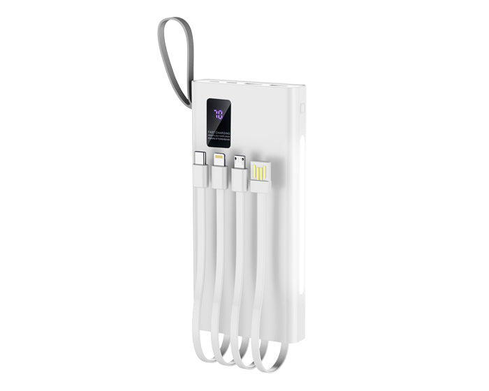 BATERÍA DE CARGA RÁPIDA CAP. 10000 mAh 4 EN 1 ELIOT A3002