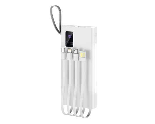 BATERÍA DE CARGA RÁPIDA CAP. 10000 mAh 4 EN 1 ELIOT A3002