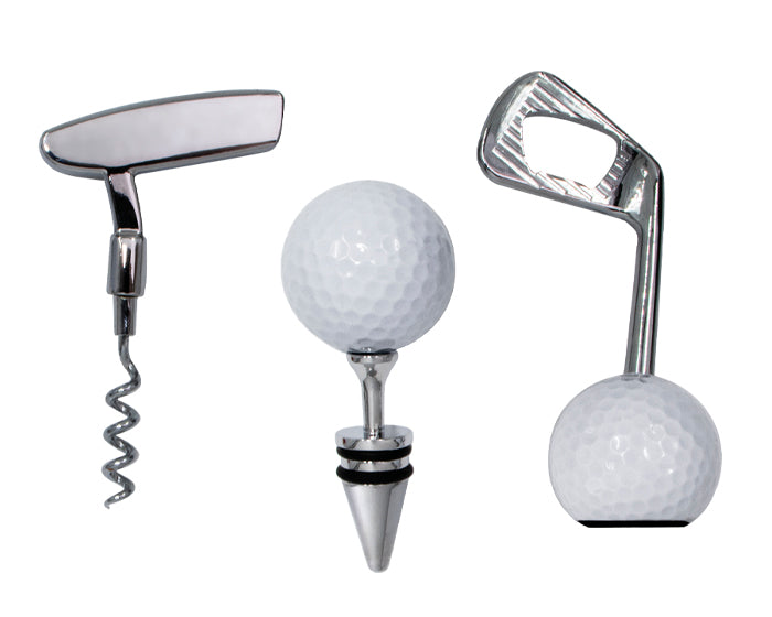 SET DE ACCESORIOS PARA VINO DE GOLF GOLFITO A3014