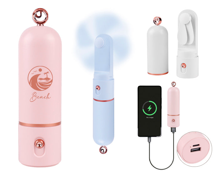 VENTILADOR PLEGABLE CON BATERÍA CAP. 1200 mAh BRISA A3017