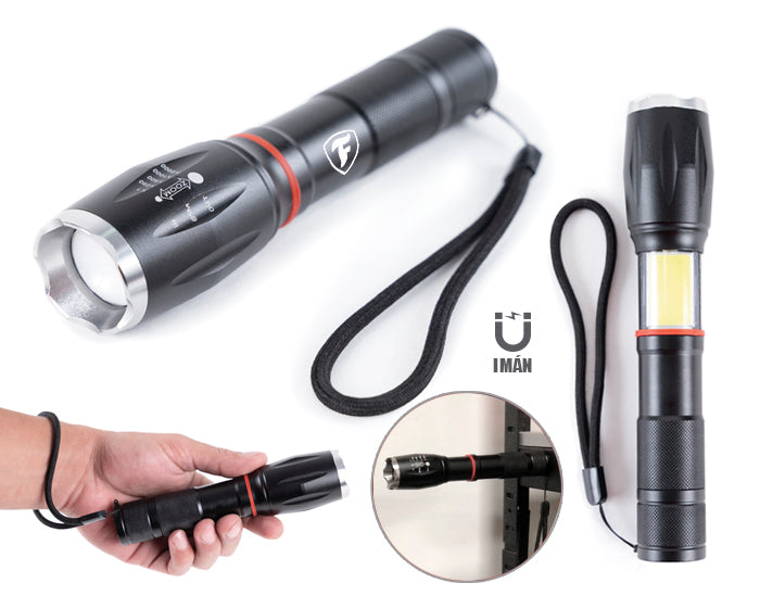 LINTERNA DE EMERGENCIA LED DE ALUMINIO GRECIA A3043