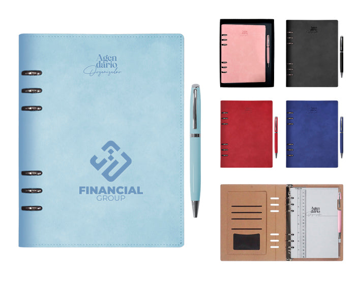 AGENDARIO ORGANIZADOR CON ARILLOS HILTON A3045