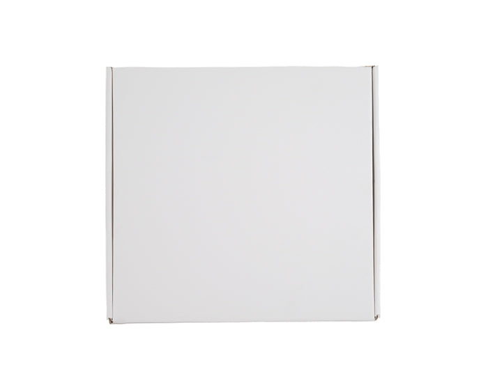 CAJA DE REGALO 26.5 x 26.5 x 6.5 CM A3065 BLANCA