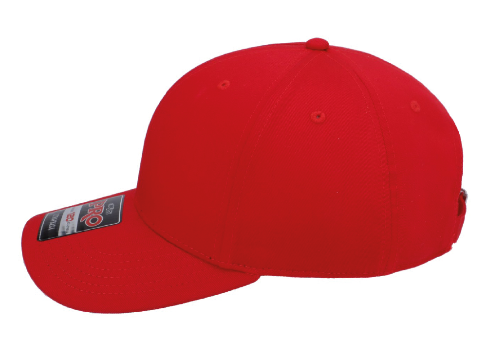 GORRA PRO 65% ALGODON 35% POLIESTER AJUSTE DE HEBILLA METALICA