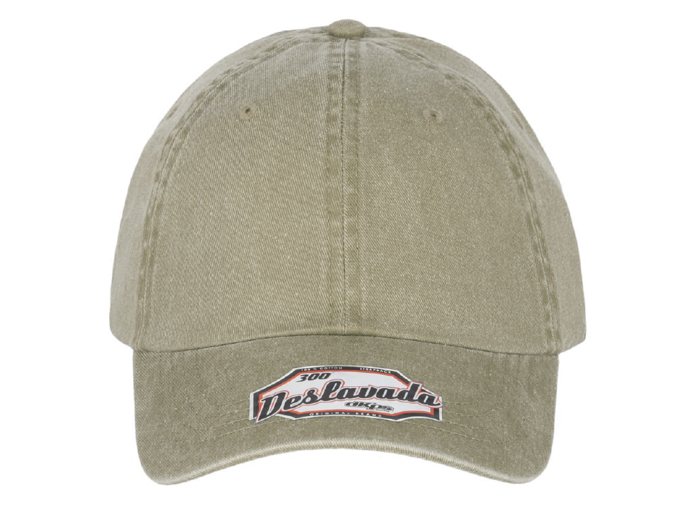 DKPS #300 GORRA DESLAVADA GAB PIGMENTADA 100% ALG. AJUSTE VELCRO