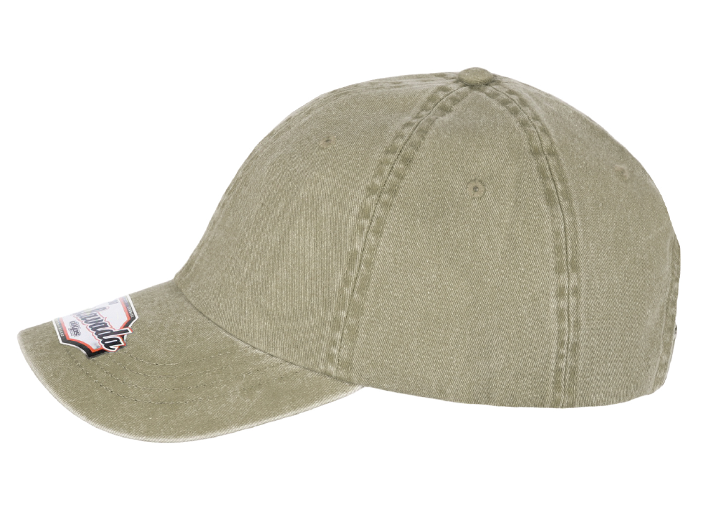 DKPS #300 GORRA DESLAVADA GAB PIGMENTADA 100% ALG. AJUSTE VELCRO