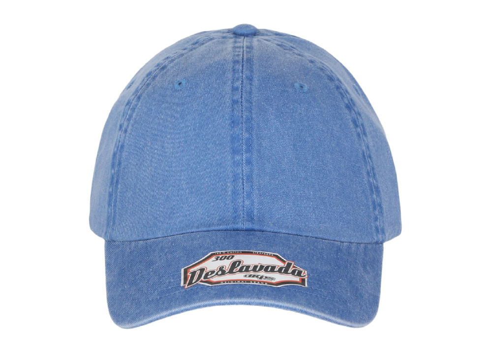 DKPS #300 GORRA DESLAVADA GAB PIGMENTADA 100% ALG. AJUSTE VELCRO
