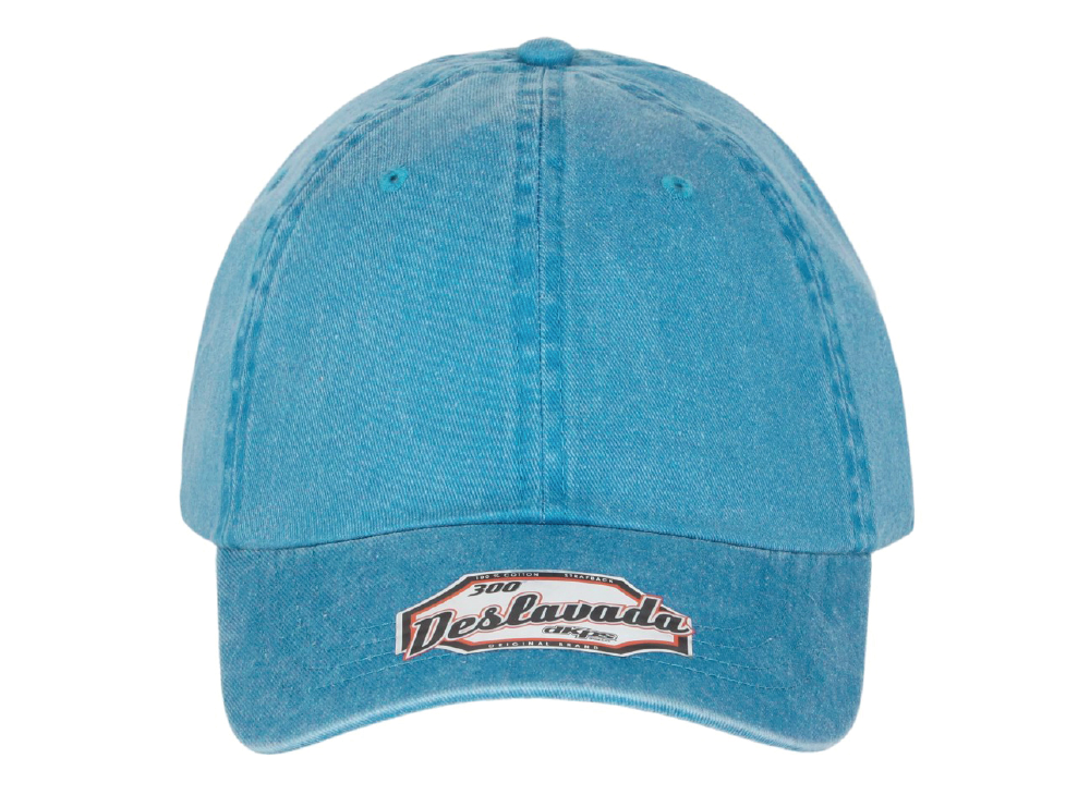DKPS #300 GORRA DESLAVADA GAB PIGMENTADA 100% ALG. AJUSTE VELCRO