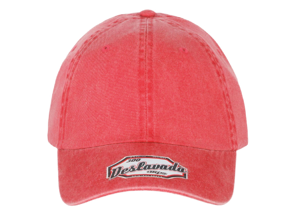 DKPS #300 GORRA DESLAVADA GAB PIGMENTADA 100% ALG. AJUSTE VELCRO