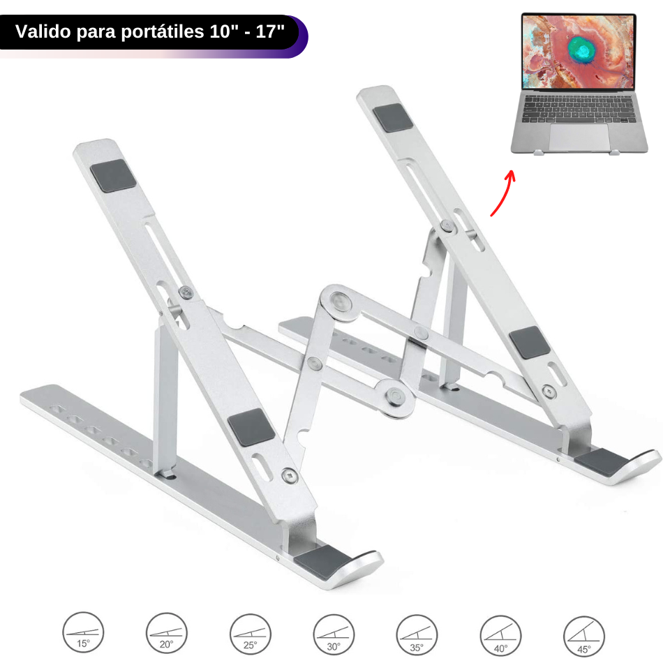 SOPORTE PLEGABLE PARA DISPOSITIVOS ELECTRÓNICOS