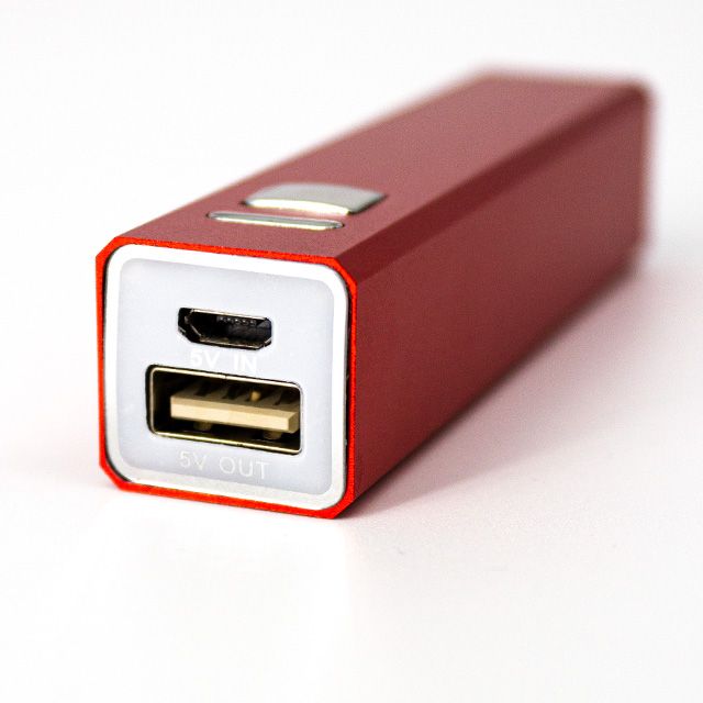 POWER BANK RECTANGULAR DE 2,600 mAh