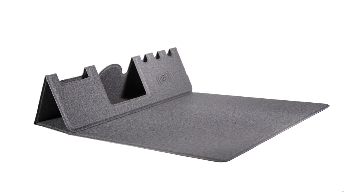 MOUSE PAD MULTIFUNCIONAL CON CARGA INALÁMBRICA
