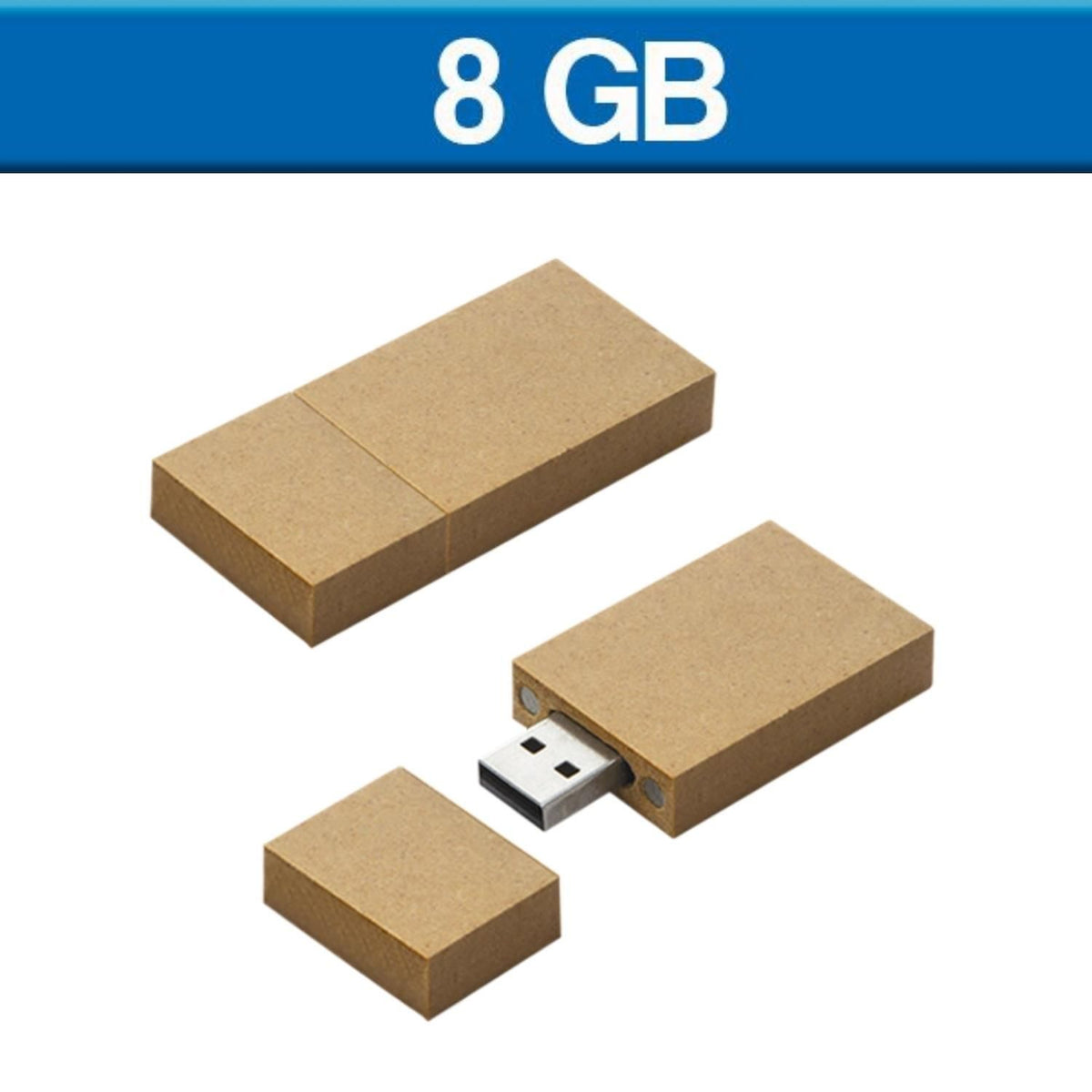 USB CARTÓN 8GB