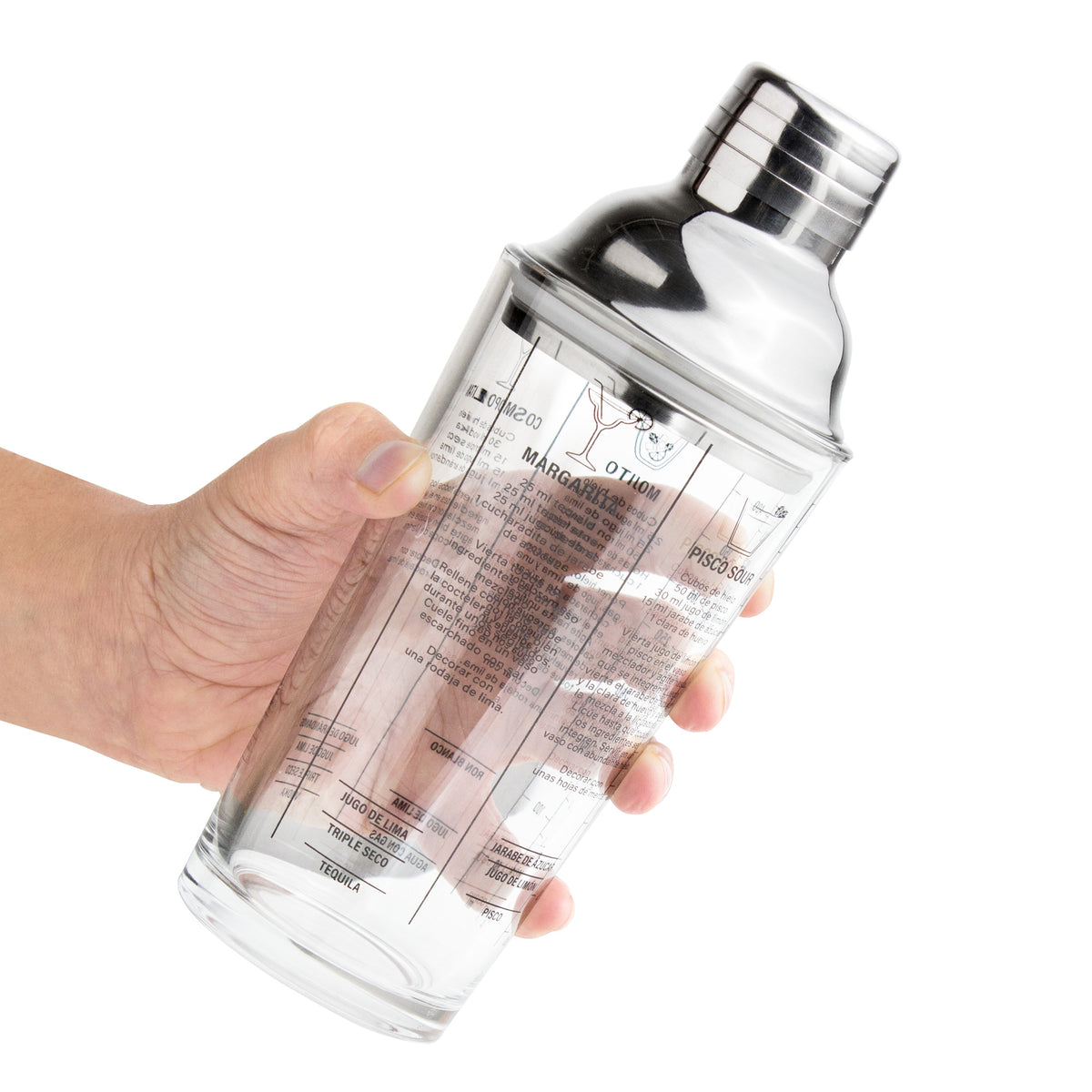 Coctelera de vidrio "KOKOMO"