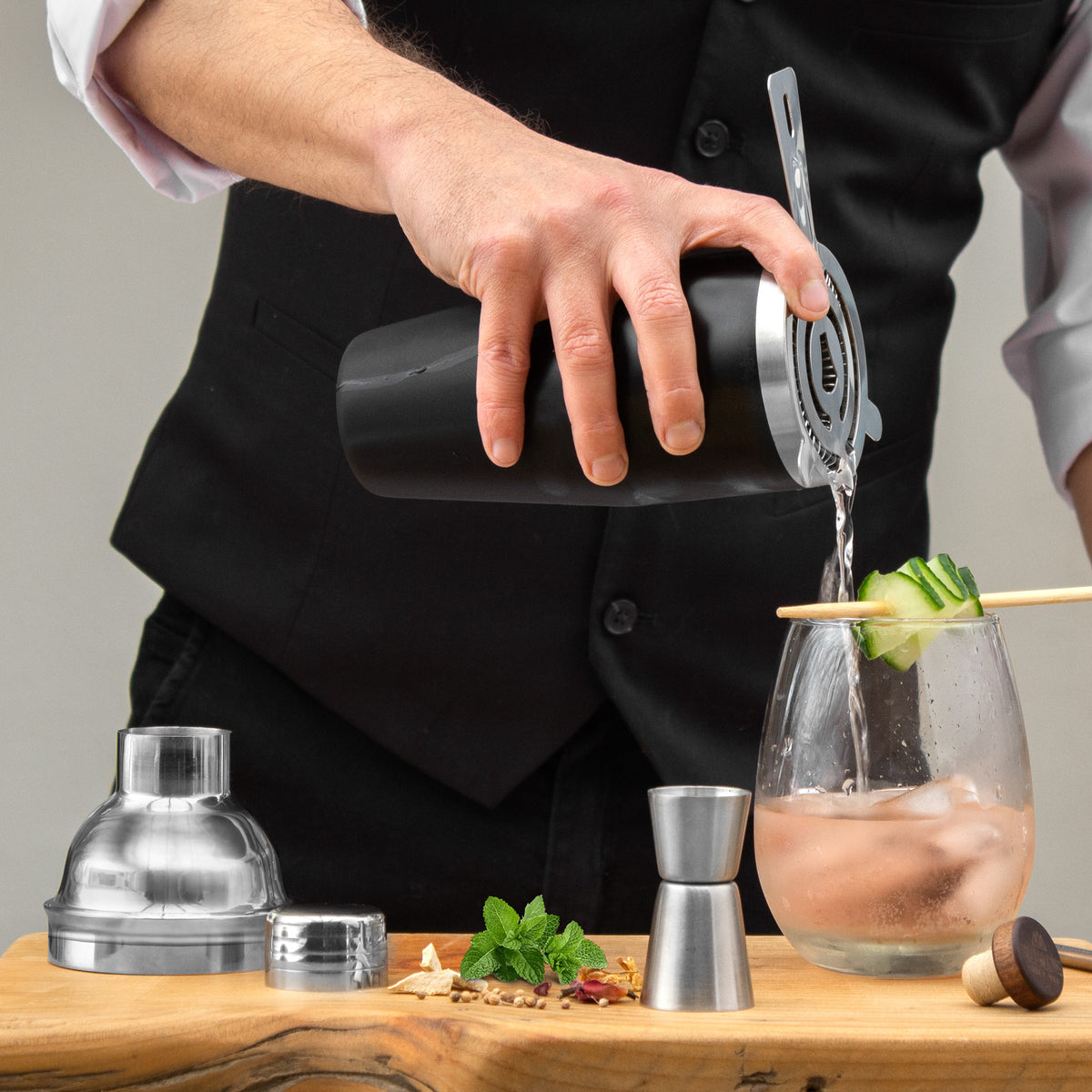 Set de coctelería / Bartender Kit "YEIKIT"