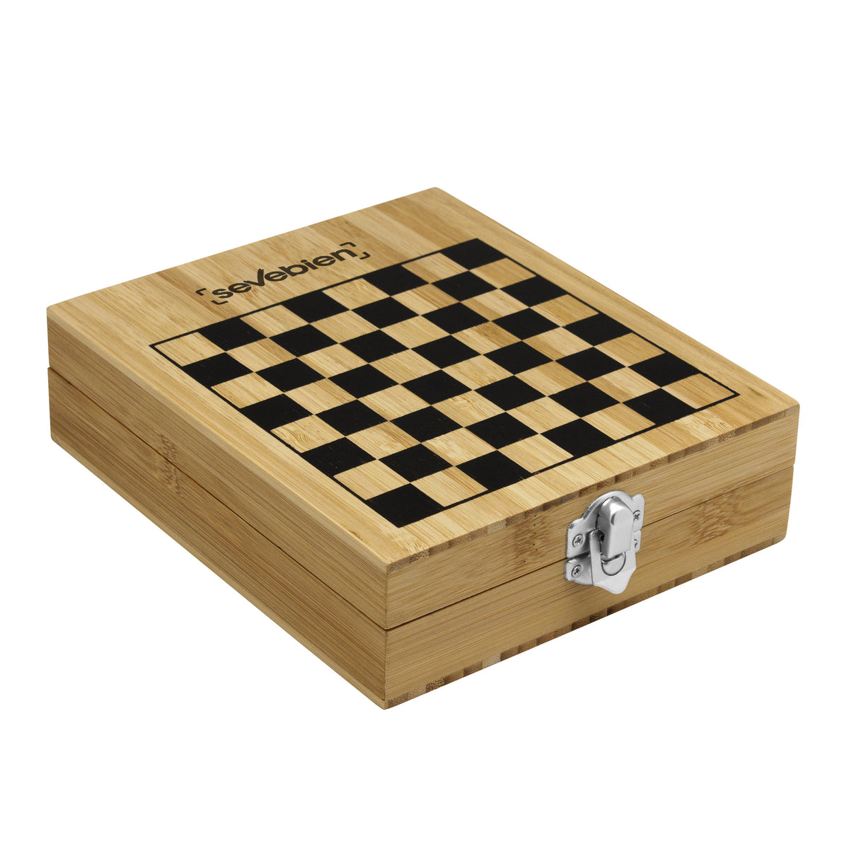 Set de vino con juego de ajedrez "CHESSY"