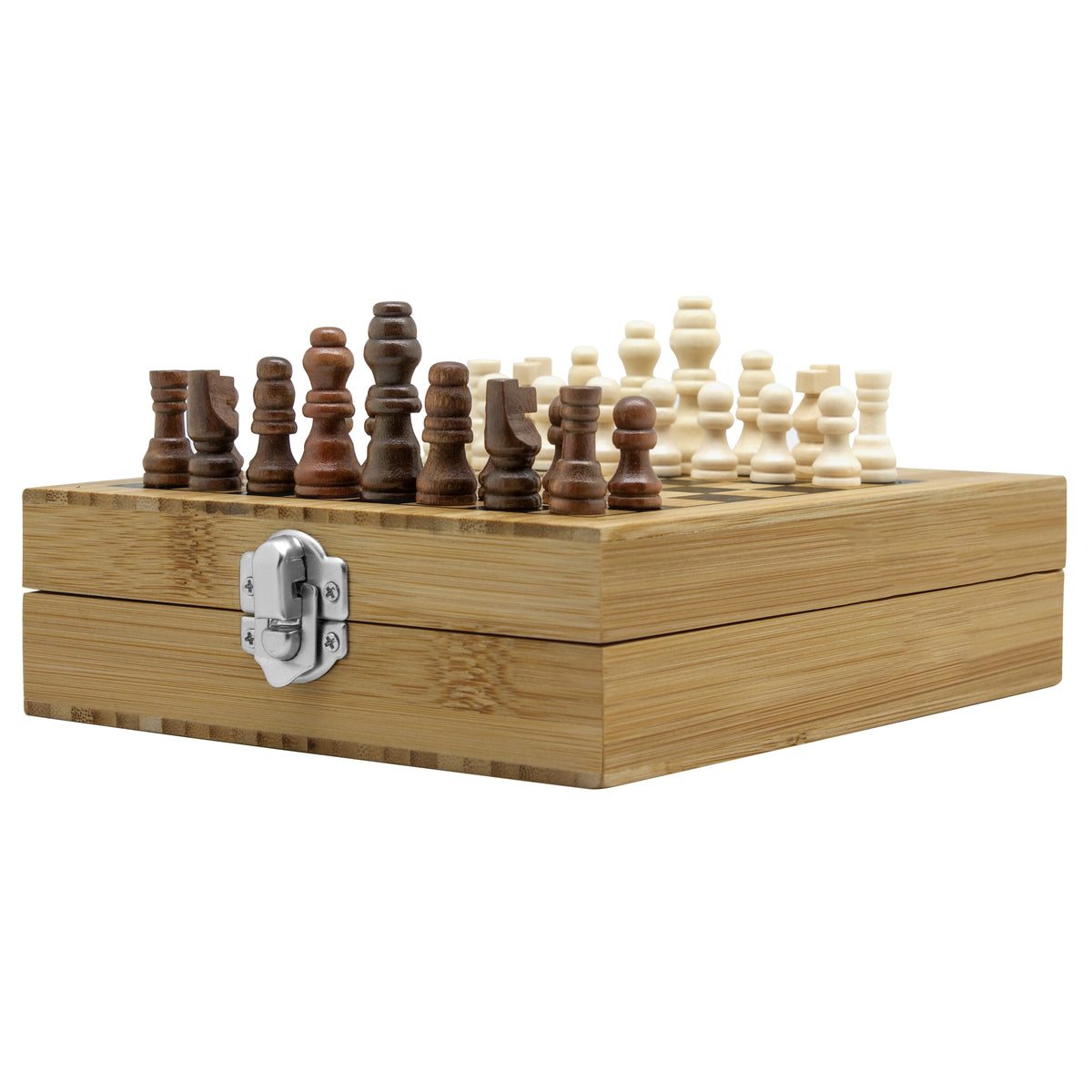 Set de vino con juego de ajedrez "CHESSY"