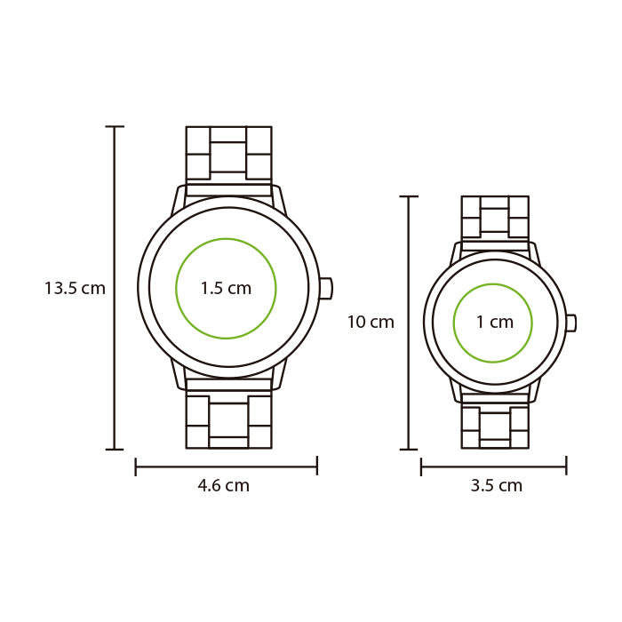 Reloj de pulso.