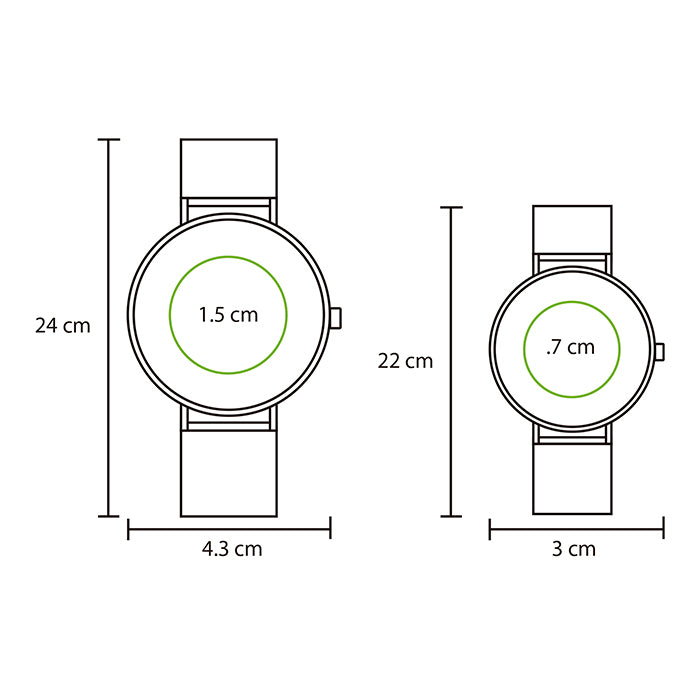 Reloj de pulso.