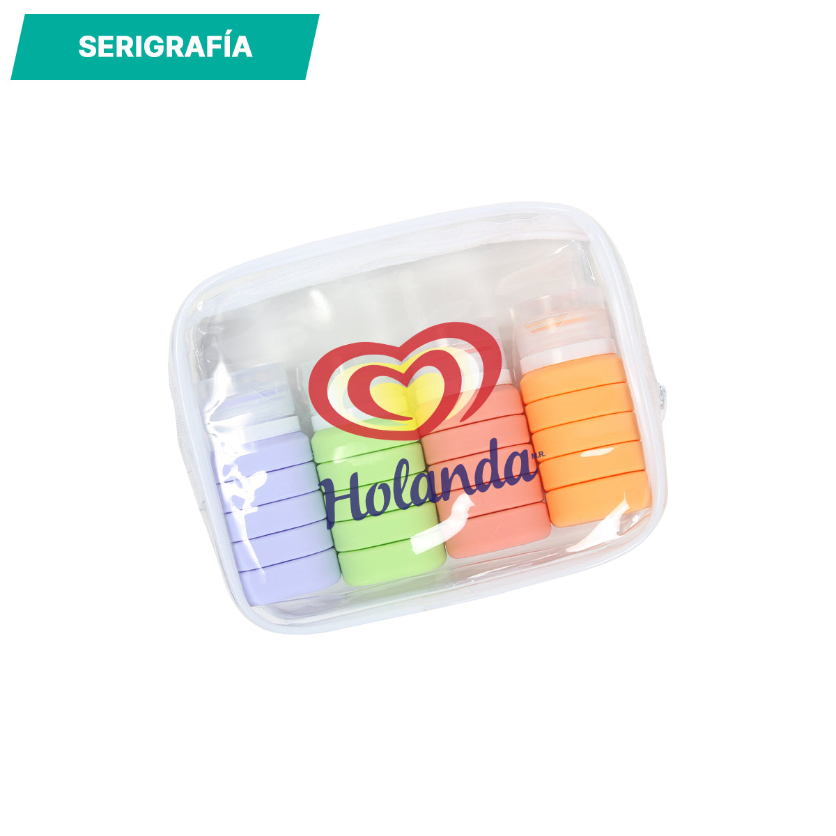 Set de 4 botellas expandibles.